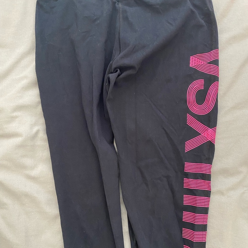 Victorias Secret workout shirt and leggings size L both